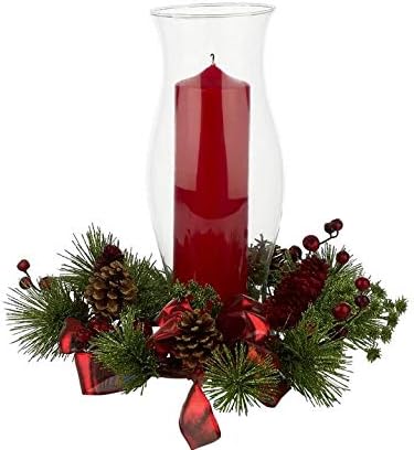 3 X 8 Inch Pillar Candles Set of 12 Bulk Event Pack Round Unscented Premium Wax Pillar Candles for Wedding, Spa, Party, Birthday, Holiday, Bath, Home Decor and Christmas Decors (3X8, Red)