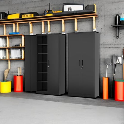 Metal Storage Cabinet-72” Tall Steel File Cabinet