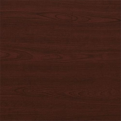 Bush Furniture Cabot 72W L Shaped Computer Desk with Drawers in Harvest Cherry