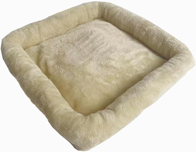 SHENGOCASE Cat Tree Tower Accessories Replacement Parts Top Cushion Bed Cover for Cat Perch with Elastic Band (13.8" x 13.8", Beige)