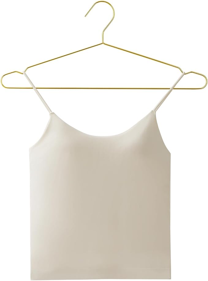 17.7" Strong Metal Wire Clothes Hangers, Coat Hanger, Standard Suit Hangers, Metal Shirt Dress Hanger Rack, 30 Pack, Gold