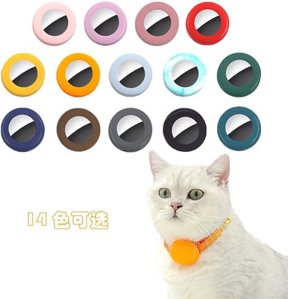 Personalized Cat Collar with Bells,Velvet Customized Small Cat Collar with Name Tag,Pet Collar with Name Phone Number Engraved ID Tags for Boy and Girl Kitten Cats (Lilac Purple)