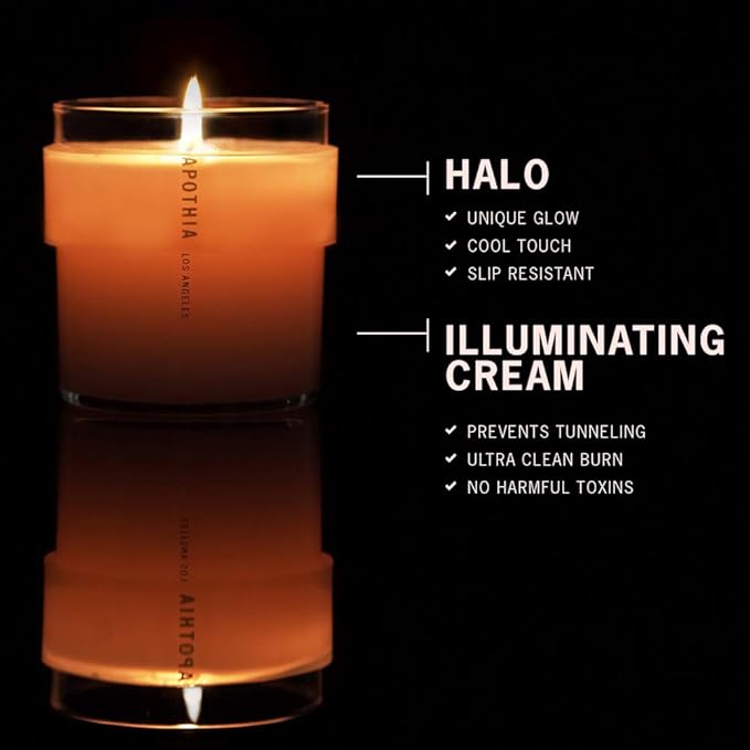APOTHIA - Wave Candle | White Grapefruit & Salty Ozone | Award Winning Scented Candles with Premium Soy Wax Blend I 60 Hour Long Burning I 9 oz I Small Batches for Luxury Quality in Decorative Jar