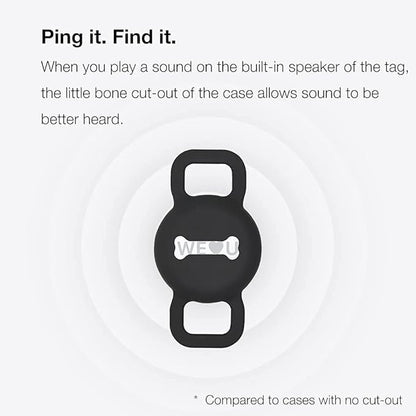 Airtag Holder for Cat, Air Tag Case for Cat Collar and Small Dog Collar