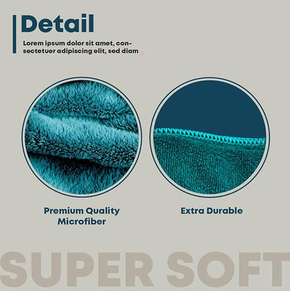Extra Large Dog Towel Soft Absorbent Bath Pet Towels for Drying Dogs, Elastic Terry Microfiber Soft Towel, Machine Washable, Quick Dry, Multipurpose (L, XL, 2XL) (Blue, L)