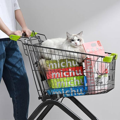 Michu Tofu Cat Litter Natural Clumping Tofu Cat Litter, Fast Clumping and Easily Scoop-able 5.5lb/88oz 5 Scents - Original, 4 Pack