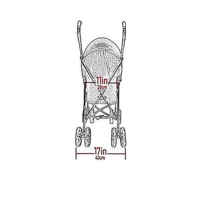 Pet Gear Travel Lite Plus Stroller, Compact, Easy Fold, No Assembly Required, Large Wheels for Cats and Dogs up to 15 pounds, New Rose Pink