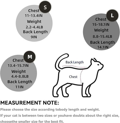 Kitten Onesies,Cat Recovery Suit for Abdominal Wounds or Skin Diseases,After Surgery Wear Anti Licking Wounds,Breathable E-Collar Alternative for Cat Pink L