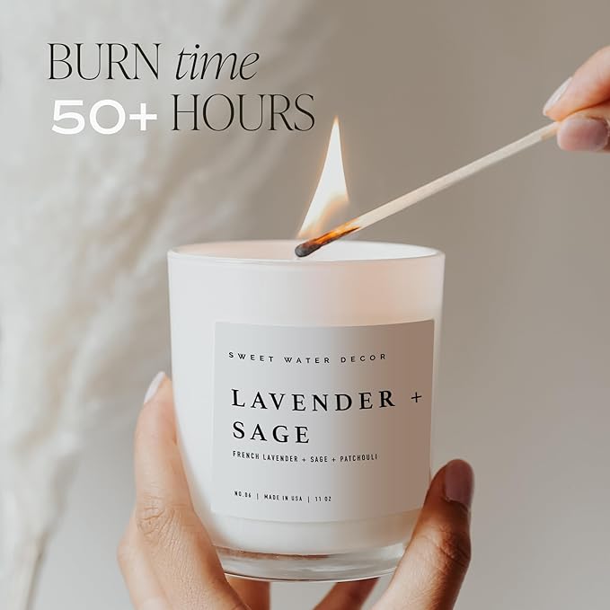 Sweet Water Decor Fresh Coffee Candle - Kona Coffee, Mocha Latte, Caramel Creme Scented Soy Candles for Home - 11oz White Jar with Wood Lid, 50+ Hour Burn Time, Made in The USA
