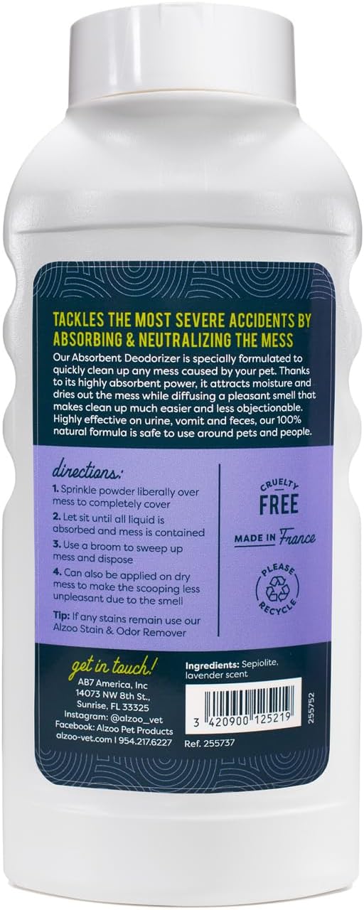ALZOO Severe Accident Remover, Maximum Strength Mess Remover, Mineral-Based Active Ingredients