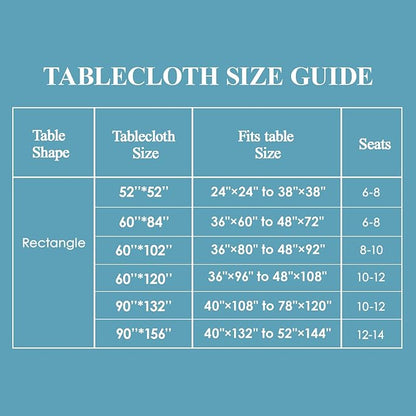 VidaFete 1 Pack Tablecloth 60 * 84inch Rectangle Table Cloth Polyester, Stain Wrinkle Resistant Polyester Dining Table Cover for Kitchen Dinning Party Wedding Tabletop Buffet Decoration(Sagegreen)