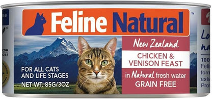 K9 Natural Cat Food Chicken and Venison Can, 85 GR