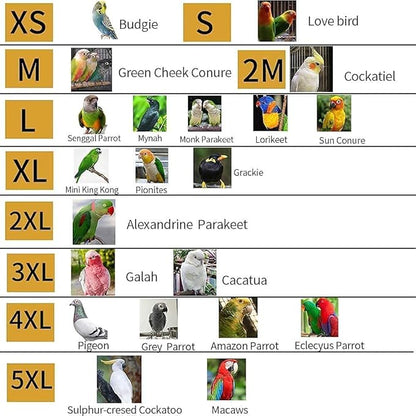 Bird Clothes Birds Flight Suit,Tuxedo Business Suit for Parrots African Greys Parakeet Cockatiel Sun Conure Christmas Party Birthday Cosplay Photo Prop Small Animals Apparel (S,Black Suit)