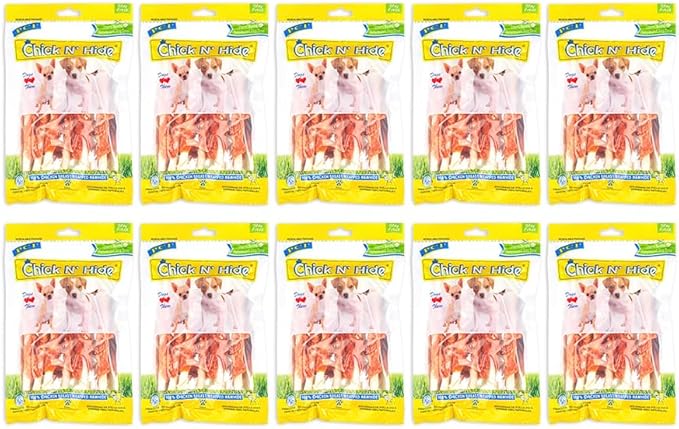 Pet Center Chick n Hide Dog Treats, 10-Pack