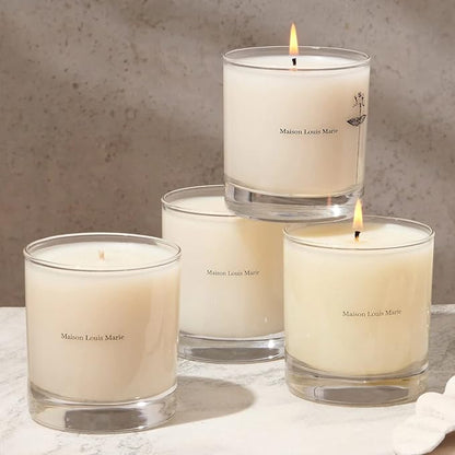 Maison Louis Marie - No. 09 Vallee de Farney Soy Wax Candle | Luxury Fragrances for a Modern World (8.5 oz | 240 g)