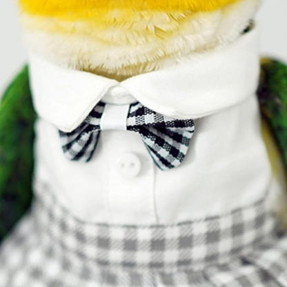 Bird Costume Bird Diaper Flight Suit Cute JK Dress Dress Skirt Clothes Cosplay Photo Prop for Parrots Macaw Cockatoo (with Diaper,M)