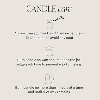 Sweet Water Decor Warm and Cozy Soy Candle - Pine, Orange, Cinnamon, and Fir Winter Scented Candle for Home - 11oz White Jar with Wood Lid, 50+ Hour Burn Time, Made in The USA