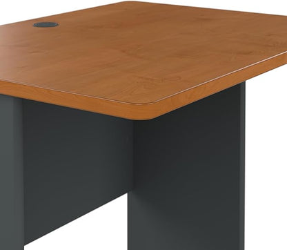 Bush Furniture BSHWC57436 Series A Collection 36W Desk Natural Cherry