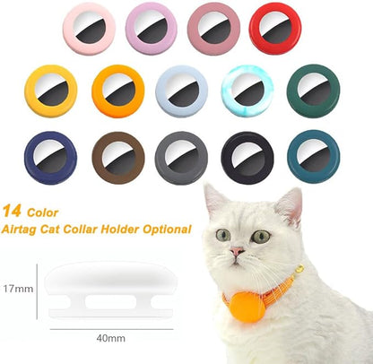 Personalized Cat Collar with Bells,Velvet Customized Small Cat Collar with Name Tag,Pet Collar with Name Phone Number Engraved ID Tags for Boy and Girl Kitten Cats (Deep Green)