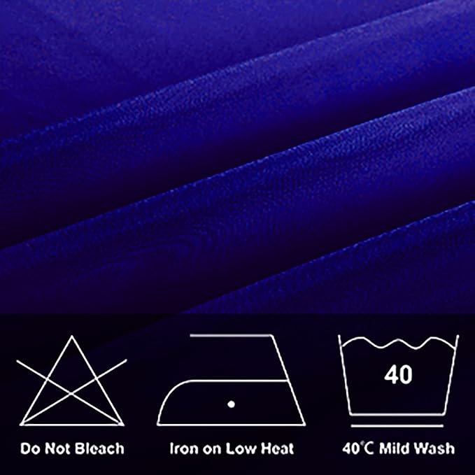 6 Pack Royal Blue Tablecloth 90 x 156 Inch Table Cloth for 8 Foot Rectangle Tables, Wrinkle Resistant Washable Polyester Fabric Table Covers for Party, Wedding,Dining,and Banquet