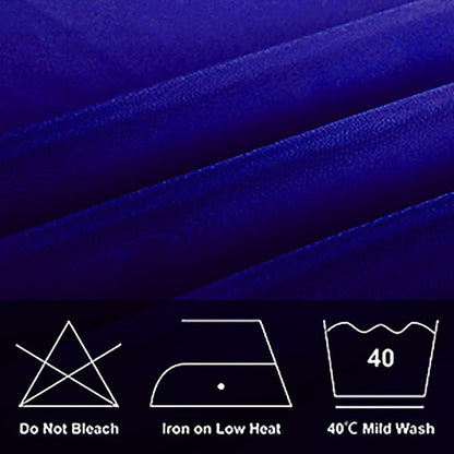 6 Pack Royal Blue Round Tablecloths 108 Inches Table Cloth Stain and Wrinkle Resistant Washable Polyester Table Cover Fabric for Party, Wedding,Dining,and Banquet Decoration