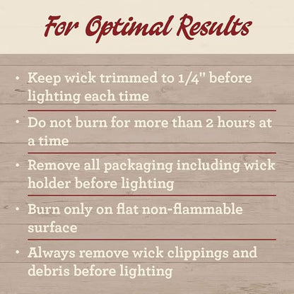 Our Own Candle Company, Peppermint Eucalyptus Scented Mason Jar Candle, 100 Hour Burn Time, 13 Ounces