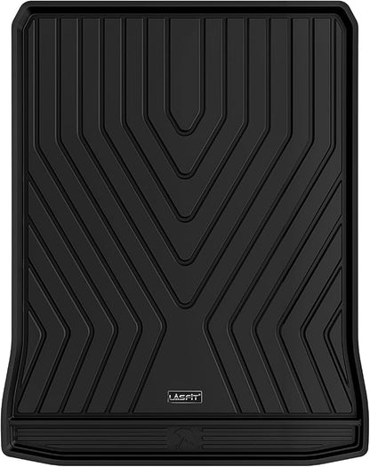 LASFIT Trunk Mats Fit for BMW 5 Series G30 2017 2018 2019 2020 2021 2022 2023, Custom Fit TPE All Weather Cargo Bed Liners for 530i 540i M550i 540d xDrive, Black