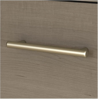 Bush Furniture File Drawer Accommodates Letter-Size documents While Box Drawer Stores Office Supplies and Utensils
