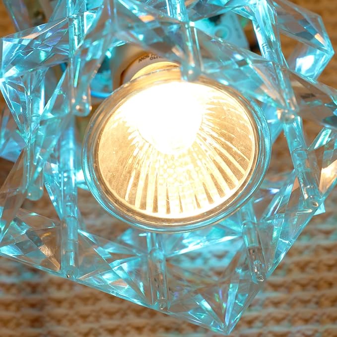 Candle Warmer Lamp 4 Color Changed with Timer and Dimmer, Electric Wax Warmer Height Adjustable,Fake Crystal Shape Table Light No Flame Ideal Gift for Mom Women,Men,Home Bedroom Decoration