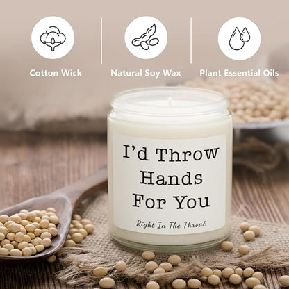 Gifts for Women, Birthday Gifts for Women, Unique Friendship Christmas Gift for Womens, Mom, Best Friend, Her, Sister, Bestie, Funny Lavender Scented Candles with Replaceable Stickers Gift Ideas