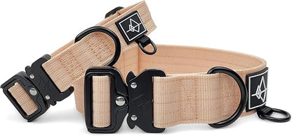 Made to ROAM Premium Dog Collar - Adjustable Heavy Duty Nylon Collar with Quick-Release Metal Buckle (Carolina Blooms, Classic Size 2.5)