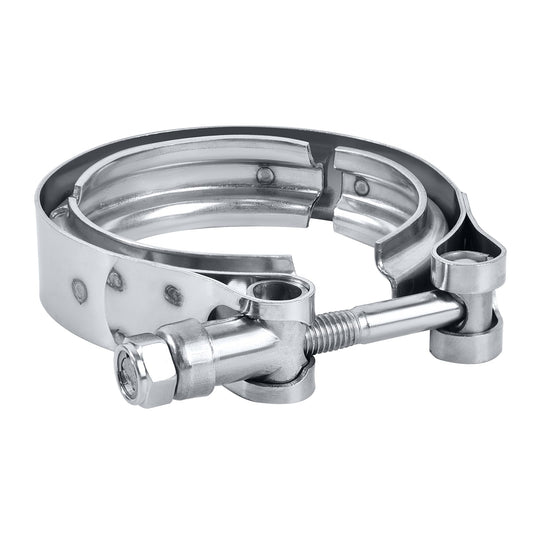 EVIL ENERGY V Band Clamp for Flange Kit Stainless Steel (1, 2.25)