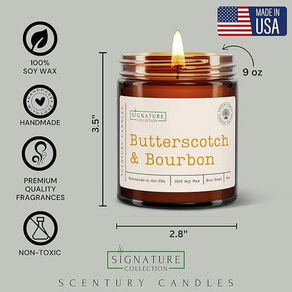 Snickerdoodle Cookie Scented Candle, Many Scents to Choose from, All Natural Non-Toxic Soy Wax, Handmade in The USA (Snickerdoodle)