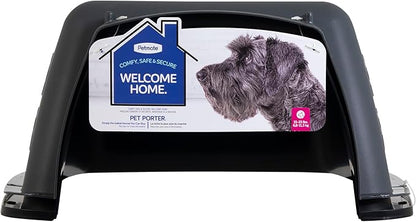 Petmate Pet Porter Dog Kennel 26", Dark Gray & Black, for Pets 20-25lbs, Made in USA