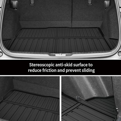 Custom for 2023-2025 2026 Honda CRV (Non Hybrid) Cargo Mats Lower Trunk Liner All Weather TPE Protection Mat Accessories (for 2023-2025 Honda CR-V Lower Trunk Mats