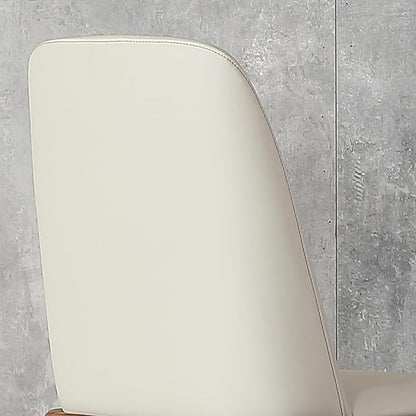 Dining Chairs Set of 2, Modern PU Leather Dining Wooden Legs for Living Kitchen Dining Room