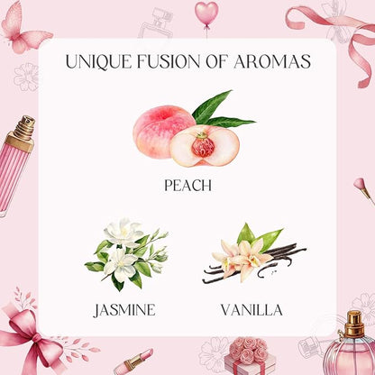 Pink Candles, Scented Candle Gift Set for Stress Relief, 3 Votive Candles for Women and Men, Birthday Candle Gifts for Women, Candles Gifts for Women (Pink, 7 oz)