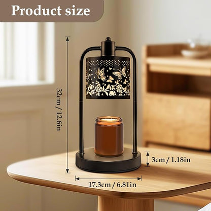 Candle Warmer Lamp Electric with Timer: Wax Melts for Warmer Yankee Candles Large - Dimmable Candle Warmer for Birthday Christmas Gift Bedroom Home Decor
