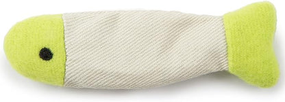 SmartyKat (9 Count) Fish Flop Crinkle Catnip Cat Toys - Multi Color, 9 Count