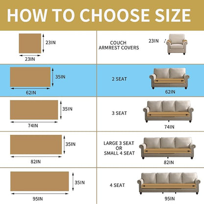 HAOMAIJIA Waterproof Couch Cover for Dogs Washable,Faux Fur Pet Couch Covers for Sofa,Soft Dog Bed Cover Non-Slip Couch Covers for 3 Cushion Couch Sofa Pet Friendly (Grey, 35" x 62")