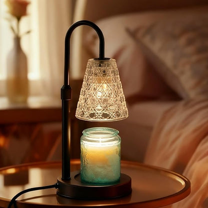 Candle Warmer Lamp with Timer Dimmable, Christmas Birthday Gifts for Women Mom, House Warming Gifts New Home Decor, Wax Melt Warmer for Jar Candles