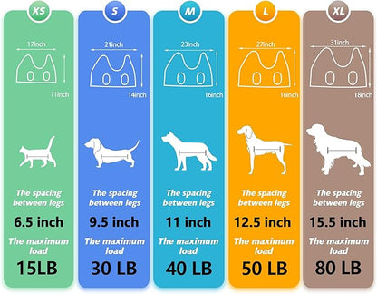 Dog Grooming Hammock - Upgrade Pet Grooming Harness for Nail Trimming (S 30lb), Dog Sling for Nail Clipping, Dog Hanging Holder Hanger for Cutting Nail with Nail Clippers