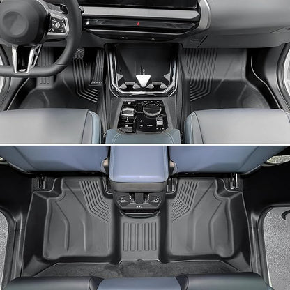 SMABEE Floor Mats & Cargo Liner for BMW X3 2025 2026, TPE All Weather Floor Liners Trunk Mat Accessories Interior Black