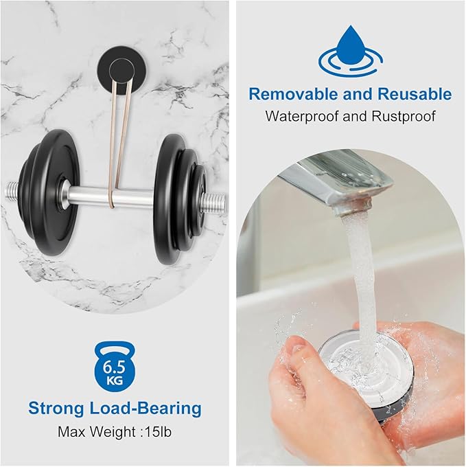Suction Cup Hooks for Towels Robes, Heavy Duty Bathroom Shower Hooks Stainless Steel, No Drill on Smooth Wall,Glass,Mirror, Tile in Bedroom Kitchen to Hang Swimsuit Washcloths (4, Pink)