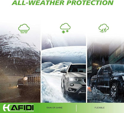 Floor Mats Custom Fit for Subaru Ascent 2019-2025 2026 7/8 Passenger All Weather Protection TPE Automotive Floor Liners 1st& 2nd& 3rd Row Full Set Accessories-Black