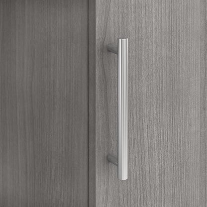 Bush Furniture File Drawer Accommodates Letter-Size documents While Box Drawer Stores Office Supplies and Utensils