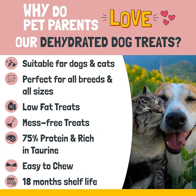 Ruff Town Dog Treats - Human Grade Beef Heart | Dehydrated Single Ingredient | High Protein, Low Fat, Hypoallergenic, Grain Free Training Treats | Ideal for All Breeds & Sizes, Made in USA(4oz)
