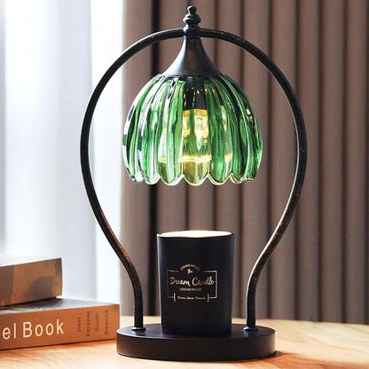 Timer Candle Warmer Lamp: Dimmable Candle Warmer Wax Melts Warmers for Jar Candles with 2 Bulbs, Birthday Gifts for Men Women, House Warming Gifts New Home Decor for Bedroom Living Room