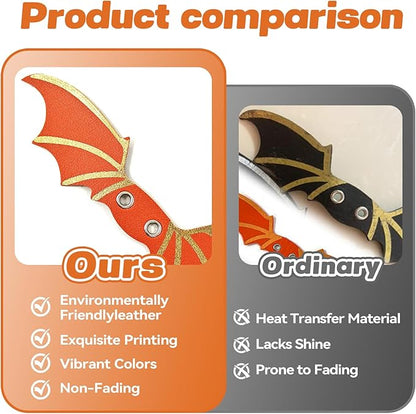 Dinosaur Wing Leash Harness for Bearded Dragons - 3-Size Adjustable Reptile Harness Set, Safe Escape-Proof Design for Lizards, Geckos, Iguanas & Small Pets (Blue)