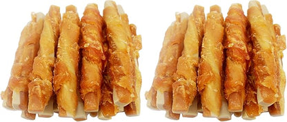 Dog Treats Biscuits Chicken and Teeth Cleaning Sticks Puppy Training Treats 1 lb/454g (Pack of 2)
